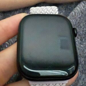 Apple Smartwatch with Black and Gray Design